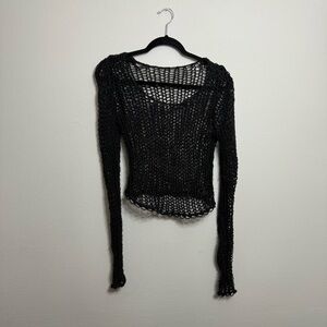 Open Knit Sweater